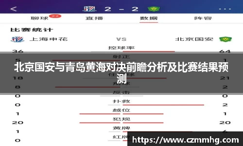 北京国安与青岛黄海对决前瞻分析及比赛结果预测